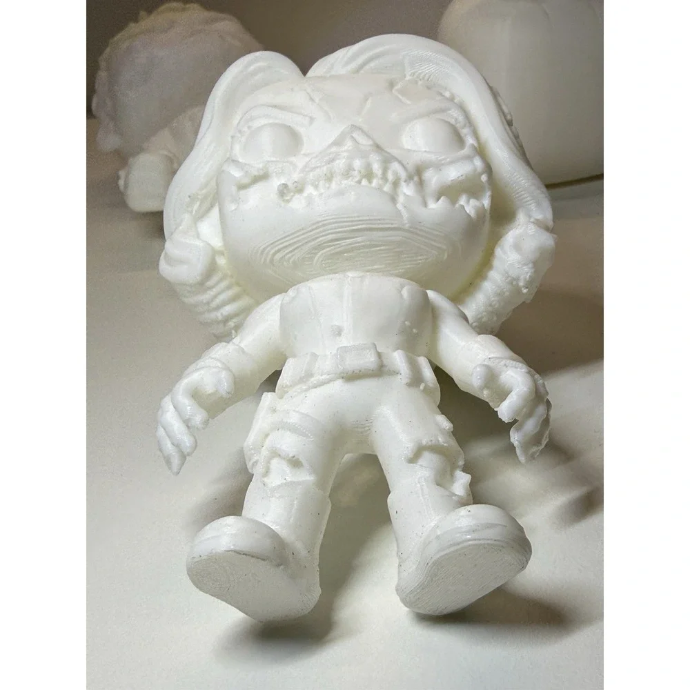 Marvel Custom 3D Printed Figures Pop Zombie Inspired Hulk Spider-Man 3-4 Inch